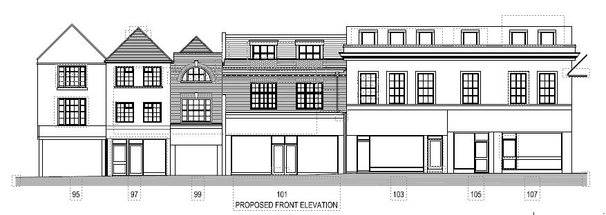 Lot: 79 - COMMERCIAL INVESTMENT WITH LAPSED PLANNING FOR DEVELOPMENT - 